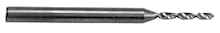 Solid carbide micro drill for pc boards & other precision machined components.