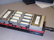 Solidmax Multi-Part Fixture in a Chick Vise