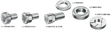 PMC tapered pipe thread gages
