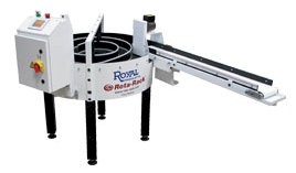 Royal Rota-Rack Parts Accumulator for Bar-Fed CNC lathes