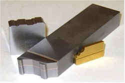 Flat form tools & special carbide inserts are available from ISMS.