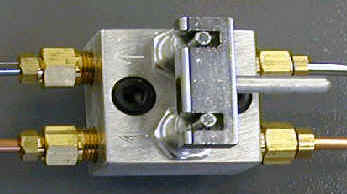Doutle oil shut-off for Davenports - Threading attachment on/off lube valve from ISMS